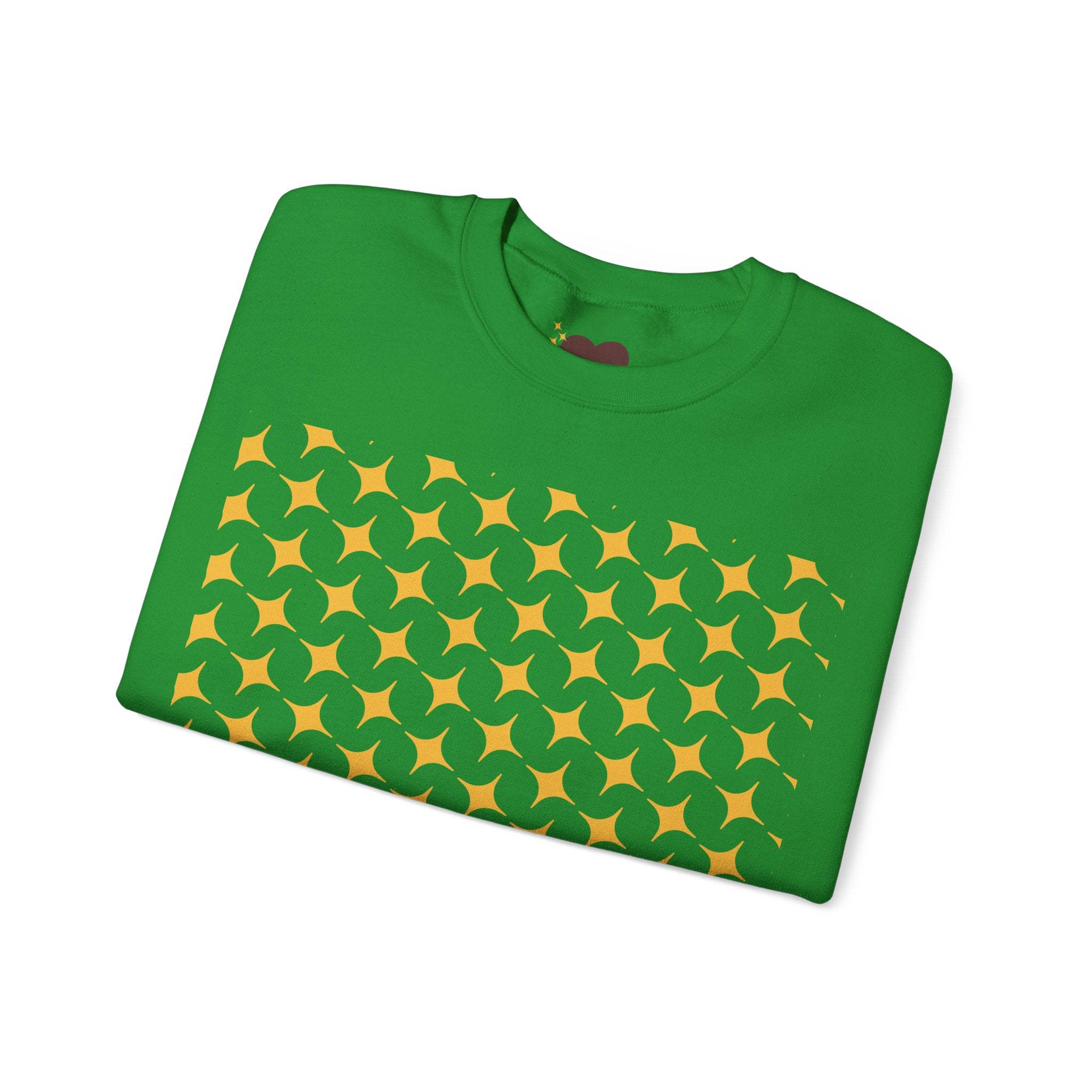 Brown Heart Pattern sweatshirt | My Love crewneck