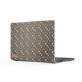 Vintage Floral Pattern Clear MacBook Case | Small Rose Design