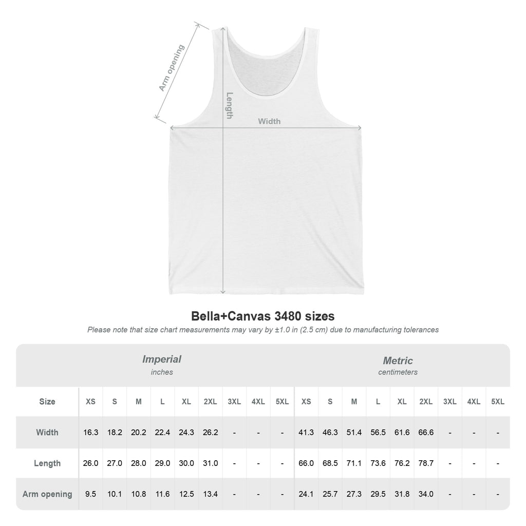 SUN SUN SUN stacked text sunset graphic Tank