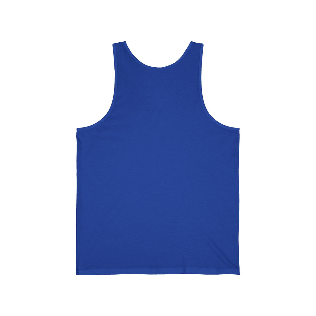 SUN SUN SUN stacked text sunset graphic Tank