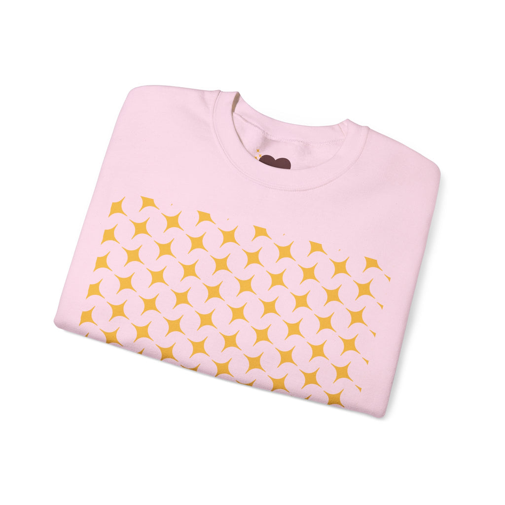 Brown Heart Pattern sweatshirt | My Love crewneck