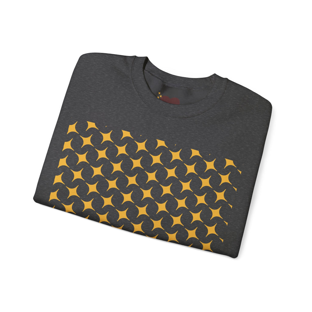 Brown Heart Pattern sweatshirt | My Love crewneck