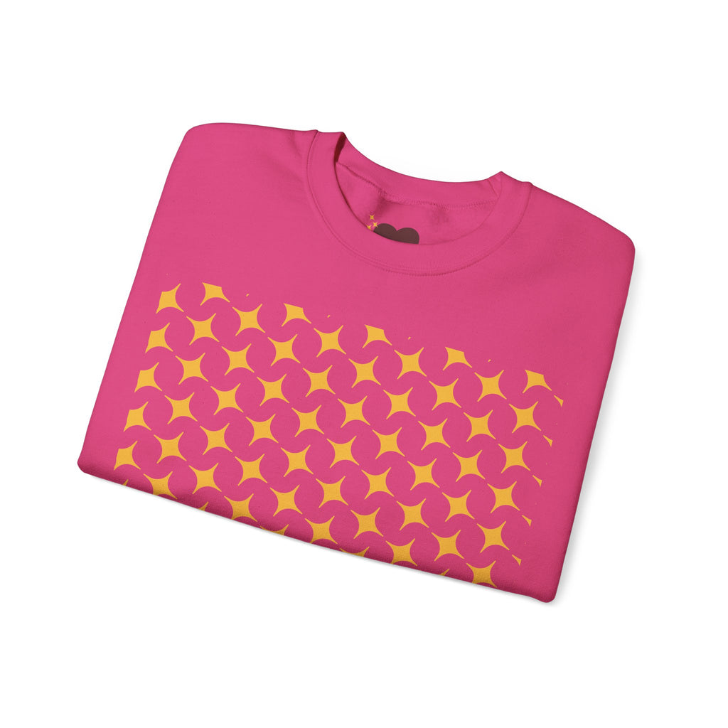 Brown Heart Pattern sweatshirt | My Love crewneck
