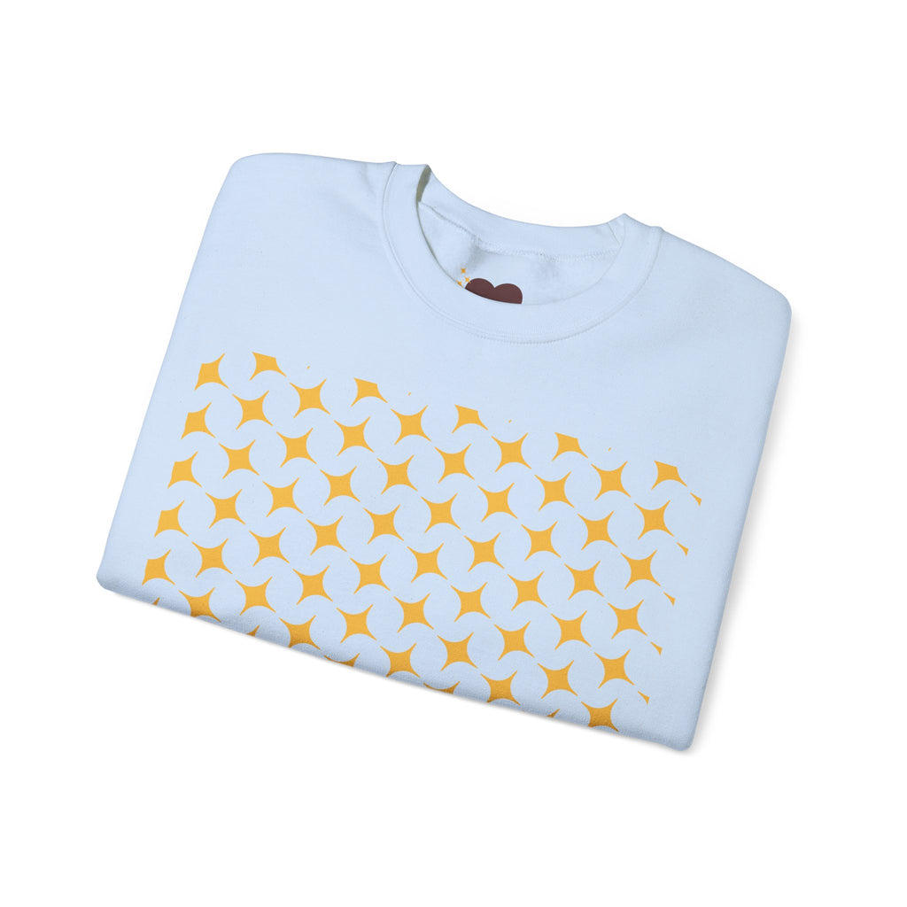 Brown Heart Pattern sweatshirt | My Love crewneck