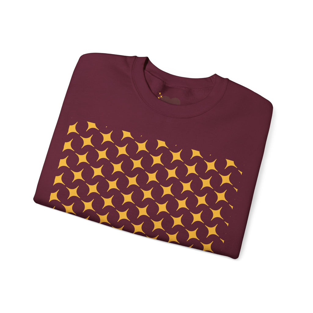Brown Heart Pattern sweatshirt | My Love crewneck