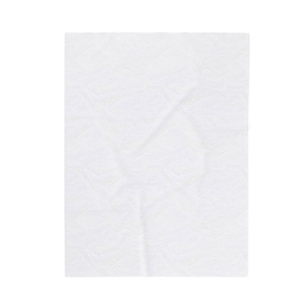 Heart My Love blanket | brown heart pattern velveteen plush blanket
