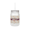 Vintage Floral Mason Jar | Floral Band Mason Jar Mug