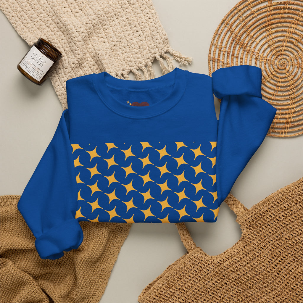 Brown Heart Pattern sweatshirt | My Love crewneck