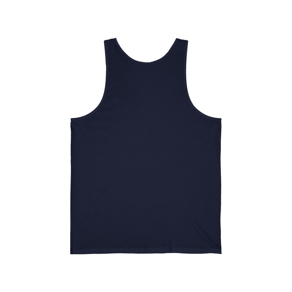 SUN SUN SUN stacked text sunset graphic Tank